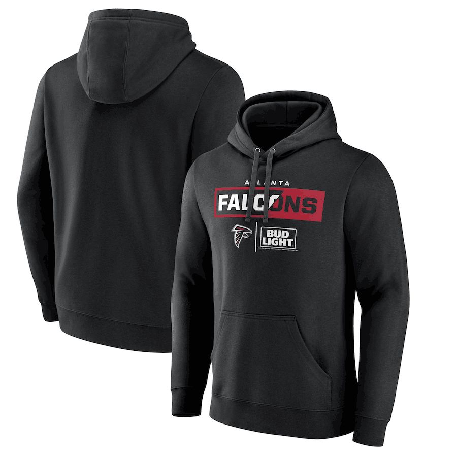 Men 2023 NFL Atlanta Falcons black Sweatshirt style 2